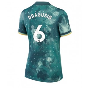 Tottenham Hotspur Radu Dragusin #6 Dámské Alternativní Dres 2024-25 Krátký Rukáv